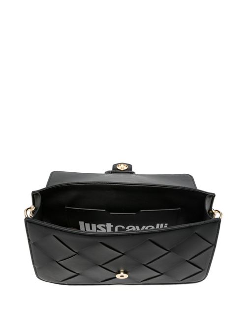 Borsa donna Just Cavalli nera matelassé con catena JUST CAVALLI | 80RA4BM1ZSD88899